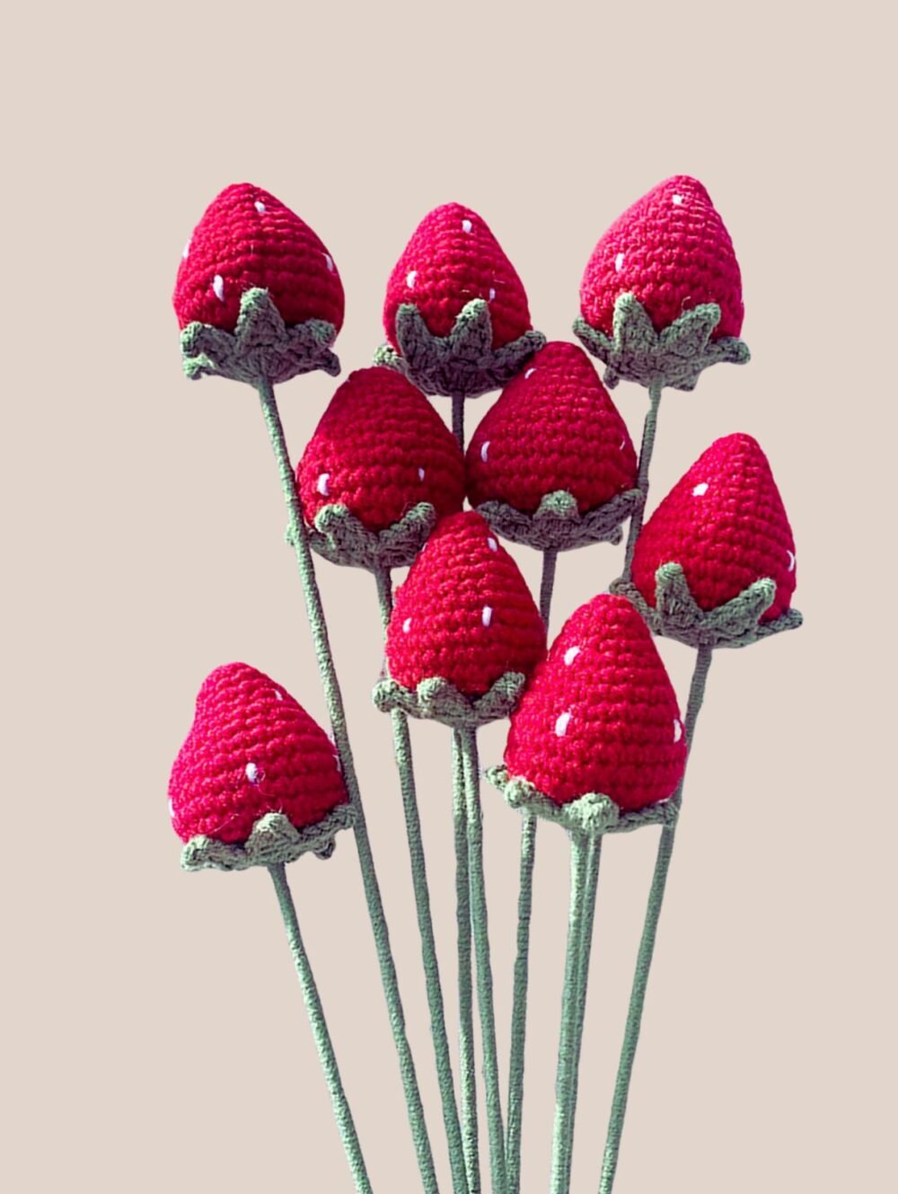 Crochet Strawberry