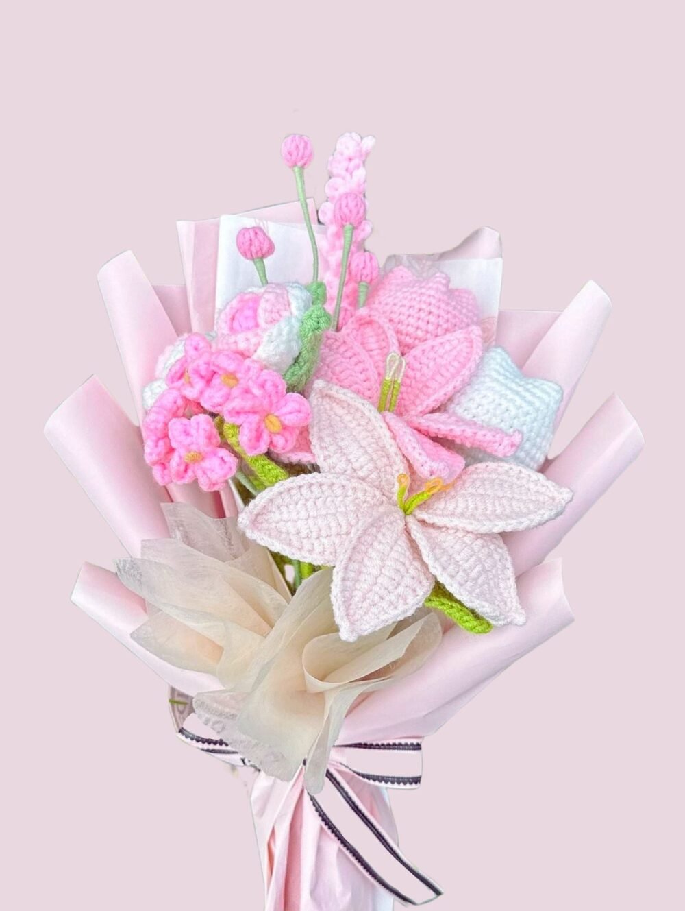 Pink flowers Bouquet