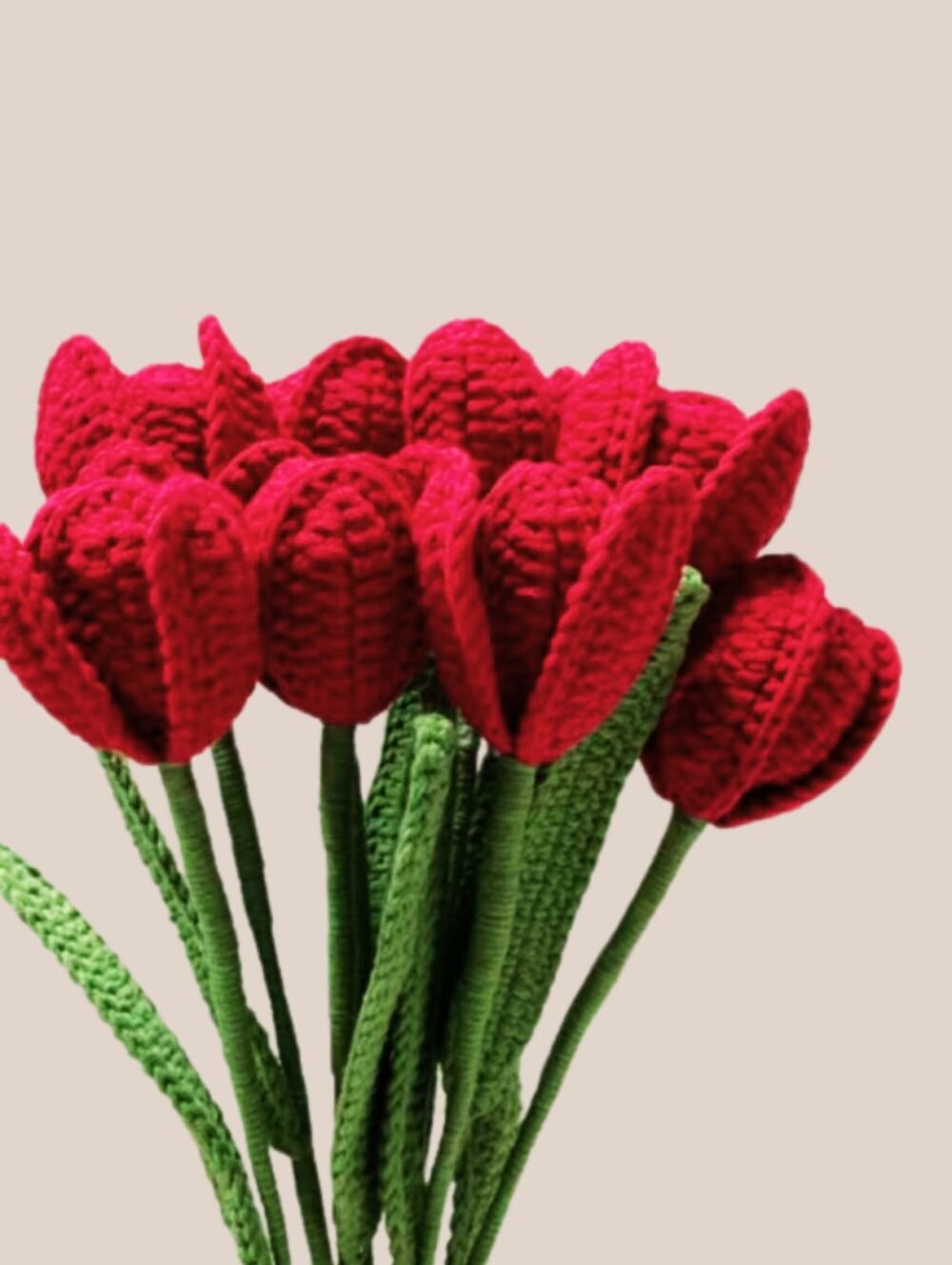 Crochet Tulip Flower