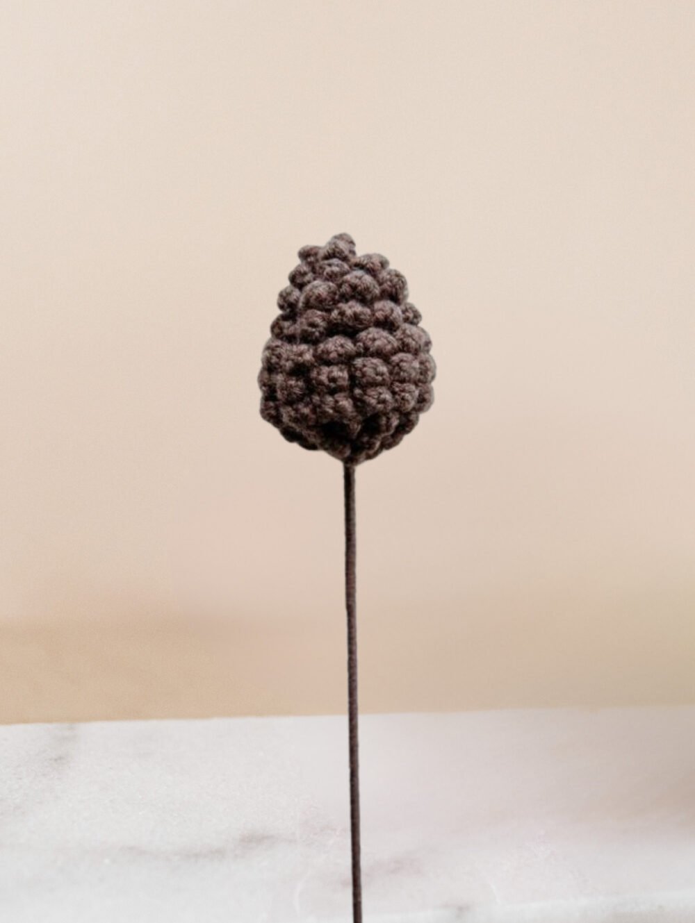 Crochet Pine Cone