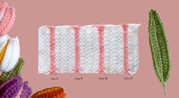 Handmade Crochet Tulip Pattern